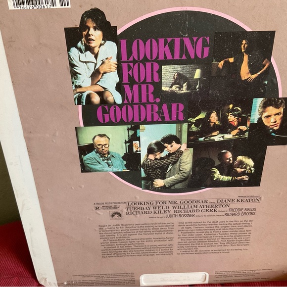 RCA SELECTAVISION VIDEOdiscs LOOKING FOR MR GOODBAR 1977 original movie D.Keaton - Picture 2 of 3